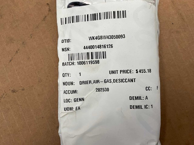 Wabco rwabk118 air dryer - afbeelding 7 van  7