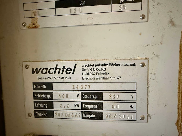 Wachtel compact 1.8f rotatie bakkerij oven inclusief rvs afzuigkap - afbeelding 8 van  11