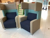 Wachtkamer stoelen (2x) - afbeelding 2 van  8