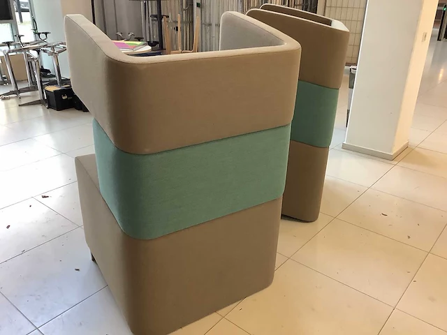 Wachtkamer stoelen (2x) - afbeelding 4 van  8