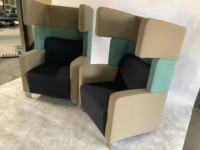 Wachtkamer stoelen (2x) - afbeelding 6 van  8