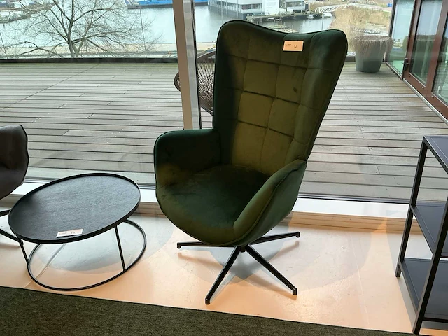 Wachtkamerstoelen met bijzettafel - afbeelding 2 van  8