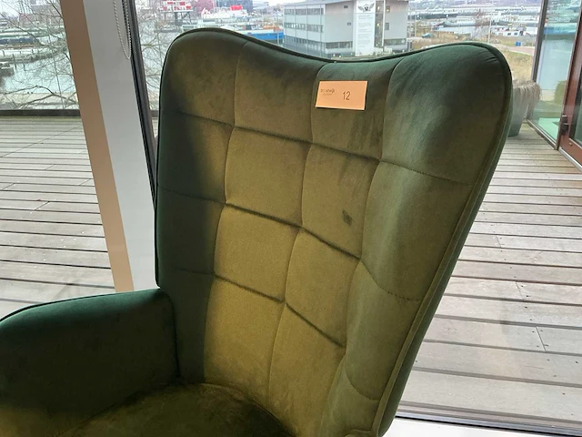 Wachtkamerstoelen met bijzettafel - afbeelding 3 van  8