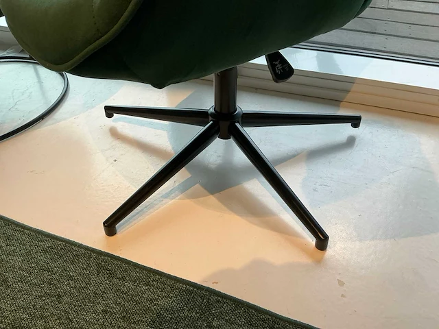 Wachtkamerstoelen met bijzettafel - afbeelding 5 van  8