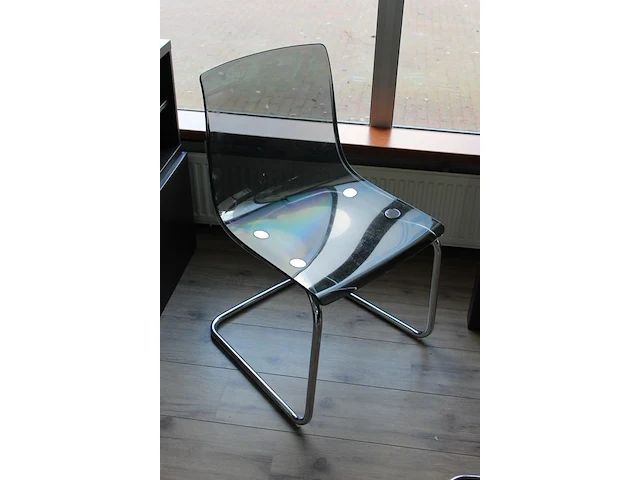Wachttafel met 6 kuipstoelen ikea afm. 260 / 175 x 95 x 74 cm. - afbeelding 4 van  4