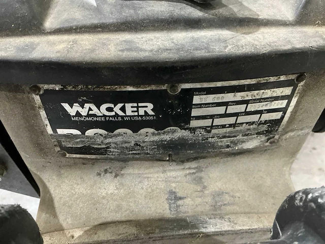 Wacker bs 600 tril stamper - afbeelding 6 van  14
