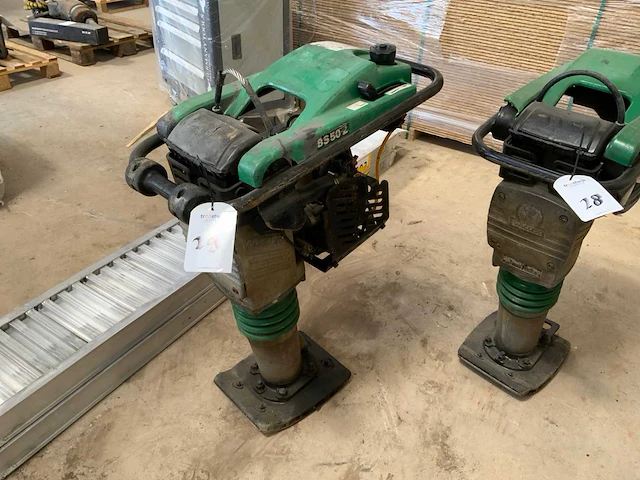 Wacker bs50-4 trilstamper - afbeelding 1 van  5