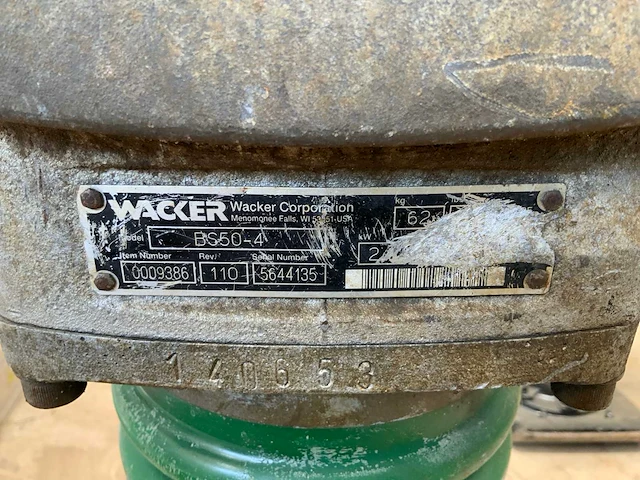 Wacker bs50-4 trilstamper - afbeelding 5 van  5