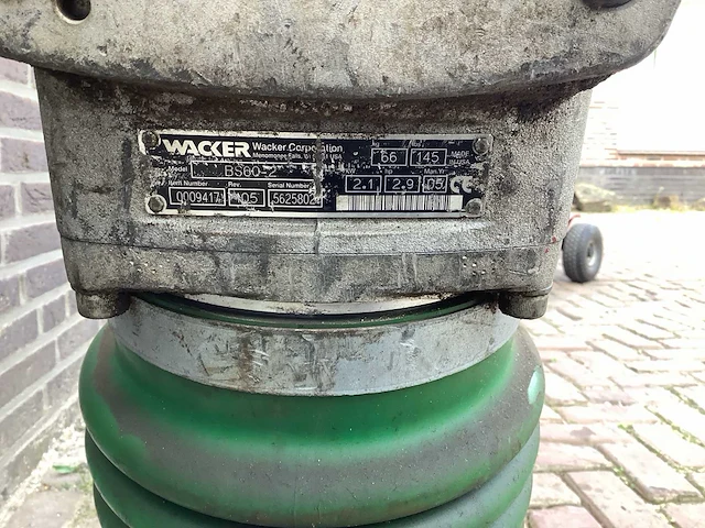 Wacker bs602 trilstamper - afbeelding 4 van  4