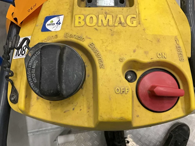 Wacker en bomag trilstamper (2x) - afbeelding 4 van  12