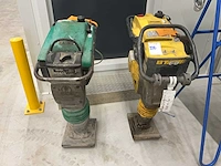 Wacker en bomag trilstamper (2x) - afbeelding 5 van  12