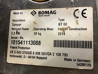 Wacker en bomag trilstamper (2x) - afbeelding 12 van  12