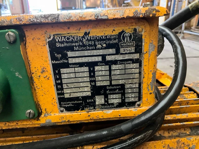 Wacker fu 57/200 mobiele omvormer met trilnaald - afbeelding 6 van  6