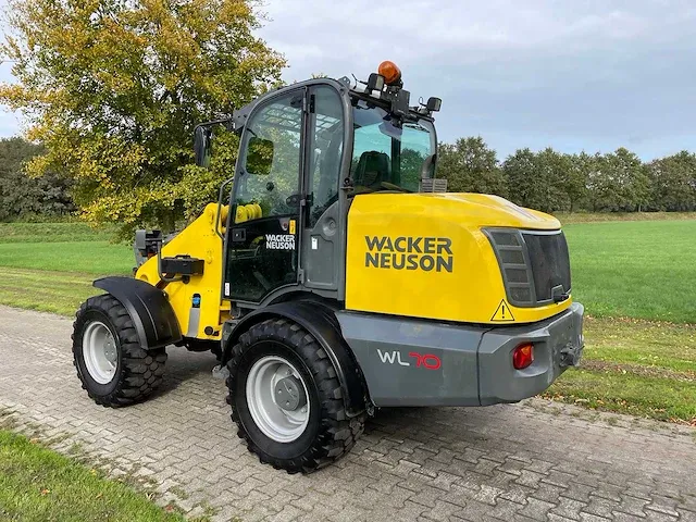 Wacker-neuson - wl-70 rl70 - wiellader - 2020 - afbeelding 9 van  12