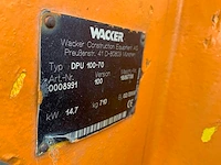 Wacker neuson dpu 100-70 trilplaat - afbeelding 5 van  6