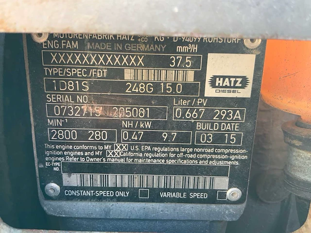 Wacker neuson dpu6555 trilplaat - afbeelding 6 van  6