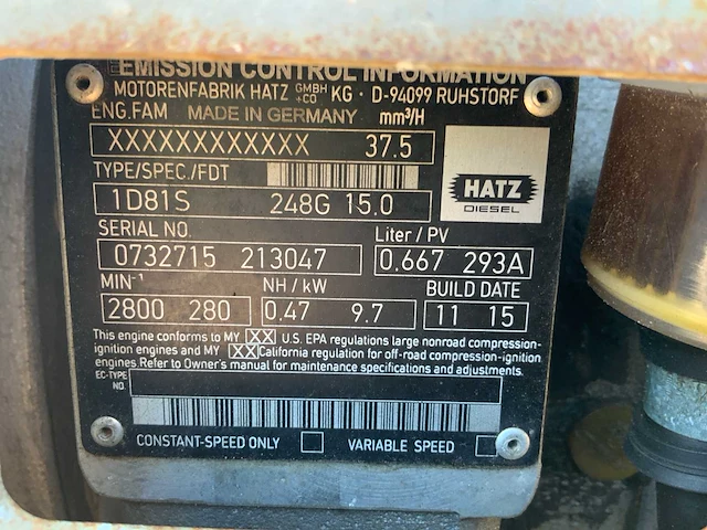 Wacker neuson dpu6555 trilplaat - afbeelding 6 van  6