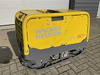 Wacker neuson dpu80r trilplaat