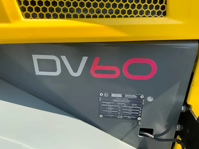 Wacker neuson dv60 dual view dumper - afbeelding 10 van  45