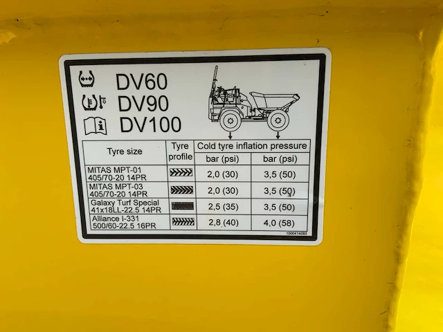 Wacker neuson dv60 dual view dumper - afbeelding 21 van  45