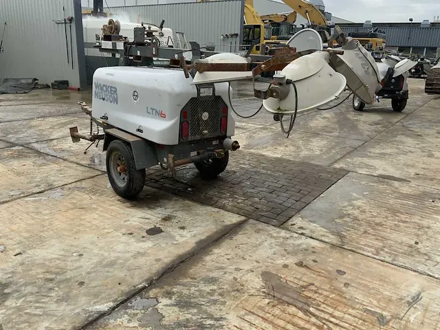 Wacker-neuson ltn6 lichtmastaggregaataanhangwagen - afbeelding 11 van  14