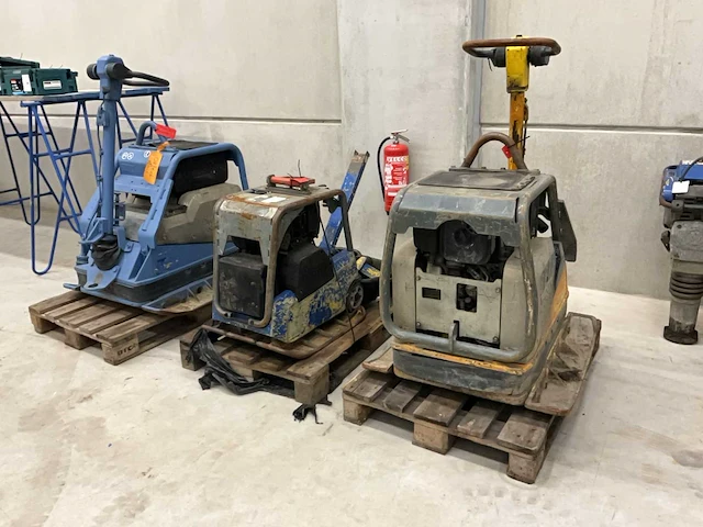 Wacker neuson trilplaat (3x) - afbeelding 1 van  10