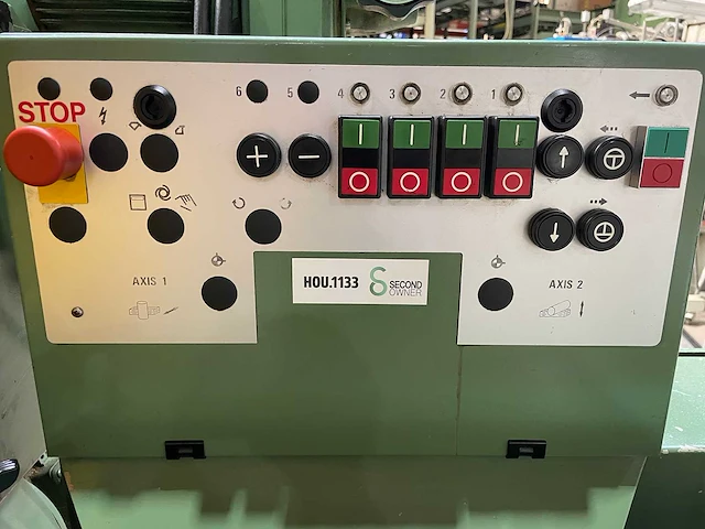 Wadkin - gd 220 - vierzijdige profileer- en schaafmachine - afbeelding 6 van  10