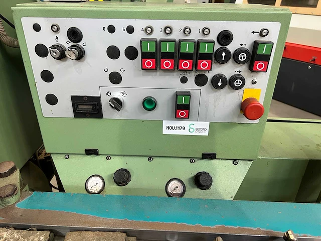 Wadkin - gd 802 - vierzijdige profileer- en schaafmachine - 1994 - afbeelding 7 van  16