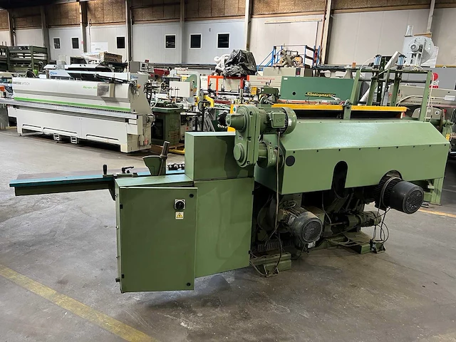 Wadkin - gd 802 - vierzijdige profileer- en schaafmachine - 1994 - afbeelding 12 van  16