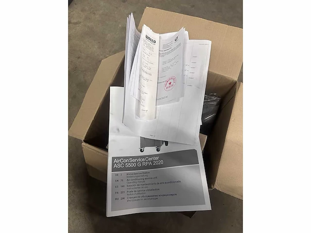 Waeco - asc 5500g r1234yf - airco test and fill equipment - 2022 - afbeelding 7 van  8