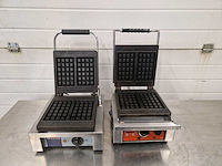 Wafelijzer - hendi - scheinder - (2x) - afbeelding 2 van  4