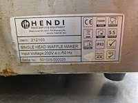 Wafelijzer - hendi - scheinder - (2x) - afbeelding 3 van  4
