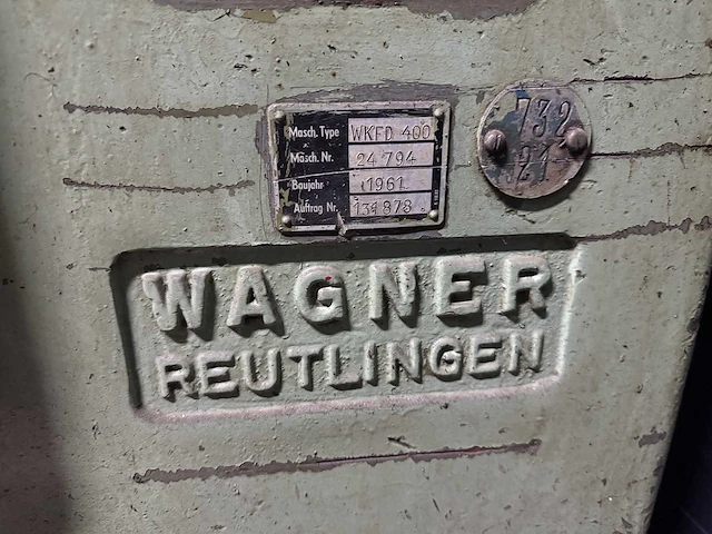 Wagener reutlingen halfautomatische dubbele verstekzaag - afbeelding 9 van  9