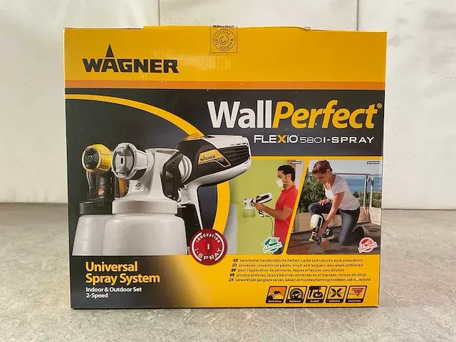 Wagner - flexio 580 - spuitpistool - afbeelding 4 van  9