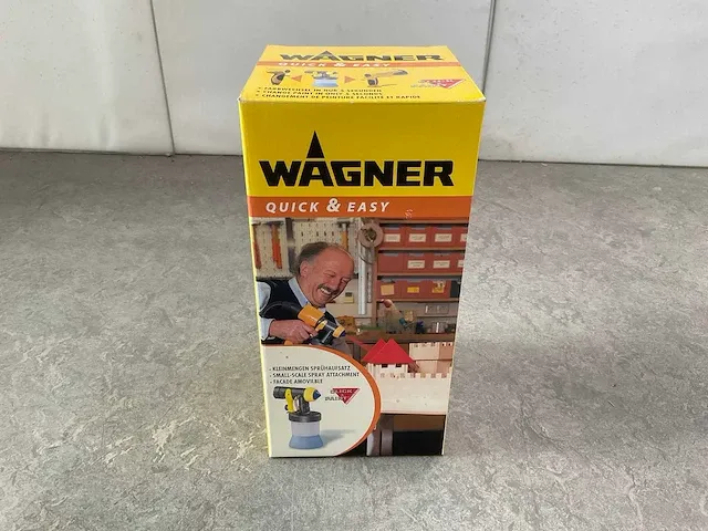 Wagner - quick & easy 250 - spuitopzetstuk fijnspuitpistool (4x) - afbeelding 2 van  7