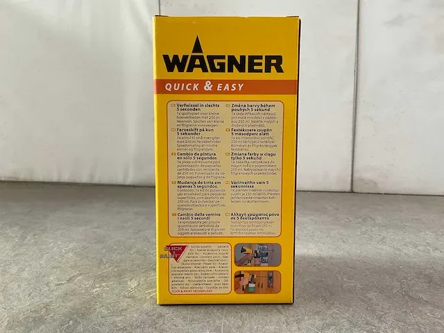 Wagner - quick & easy 250 - spuitopzetstuk fijnspuitpistool (4x) - afbeelding 5 van  7