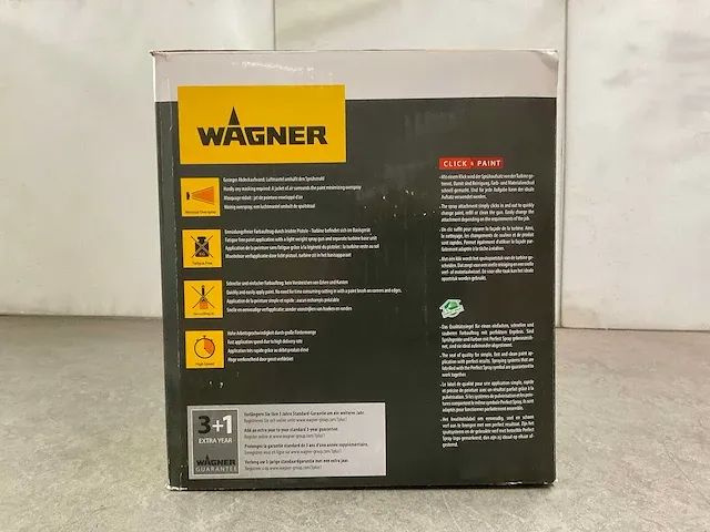 Wagner - spraytech w500 wall sprayer - afbeelding 6 van  7