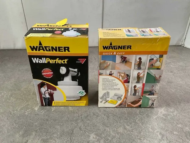 Wagner - spuitpistool 1800 ml + afplakset - afbeelding 2 van  9
