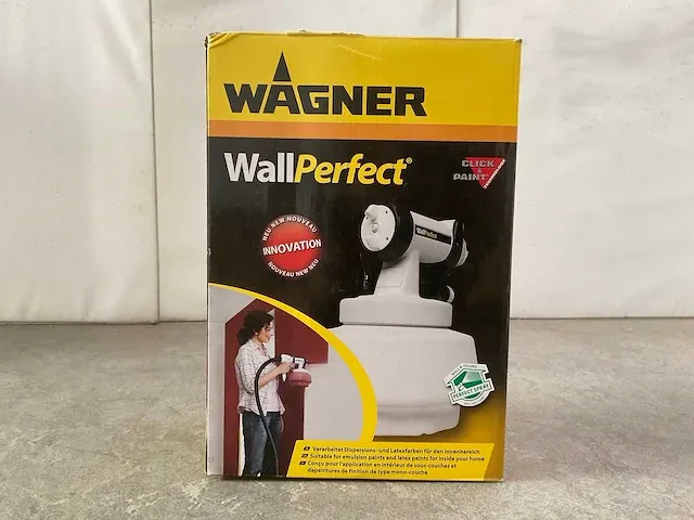 Wagner - spuitpistool 1800 ml + afplakset - afbeelding 3 van  9