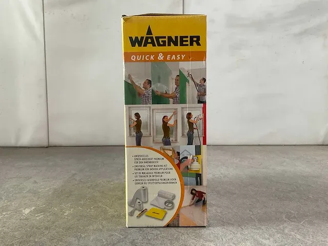 Wagner - spuitpistool 1800 ml + afplakset - afbeelding 7 van  9