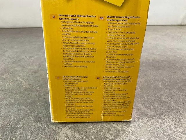 Wagner - spuitpistool 1800 ml + afplakset - afbeelding 8 van  9