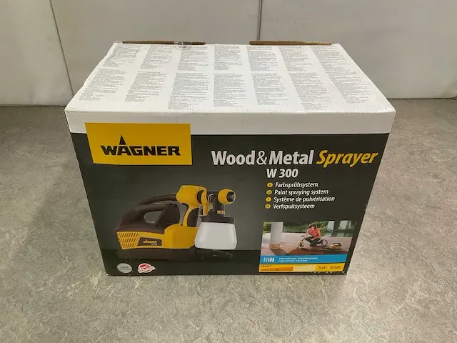 Wagner - verfspuit wood&metal w300 - afbeelding 2 van  7