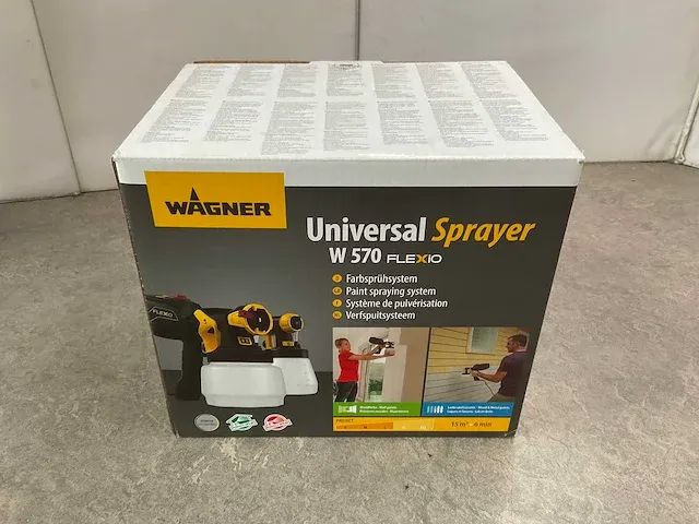 Wagner - w 570 flexio - universeel spuitsysteem - afbeelding 2 van  7