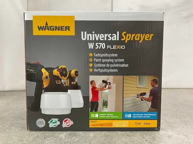 Wagner - w 570 flexio - universeel spuitsysteem - afbeelding 3 van  7