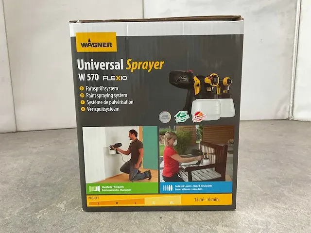 Wagner - w 570 flexio - universeel spuitsysteem - afbeelding 5 van  7