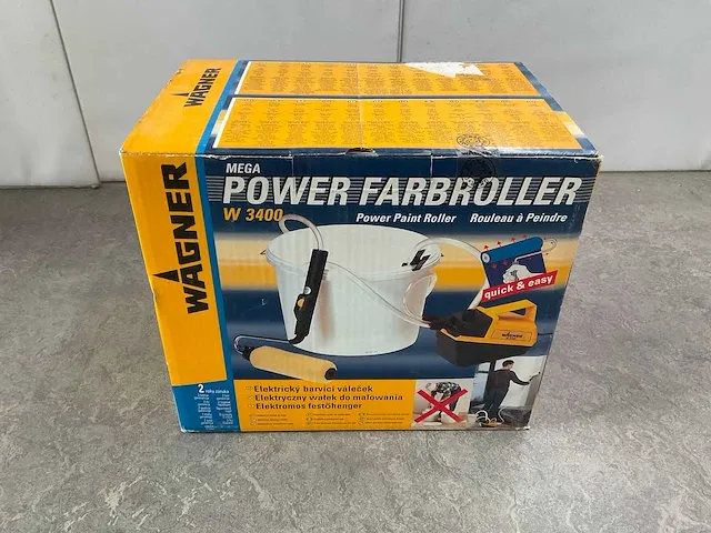 Wagner - w3400 - elektrische verfroller - afbeelding 2 van  6