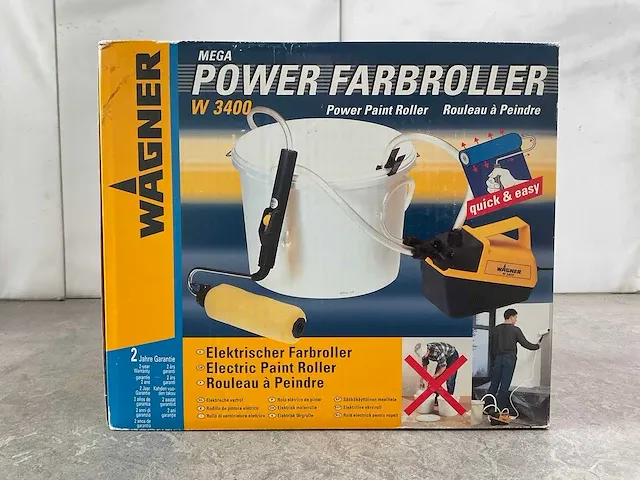 Wagner - w3400 - elektrische verfroller - afbeelding 4 van  6