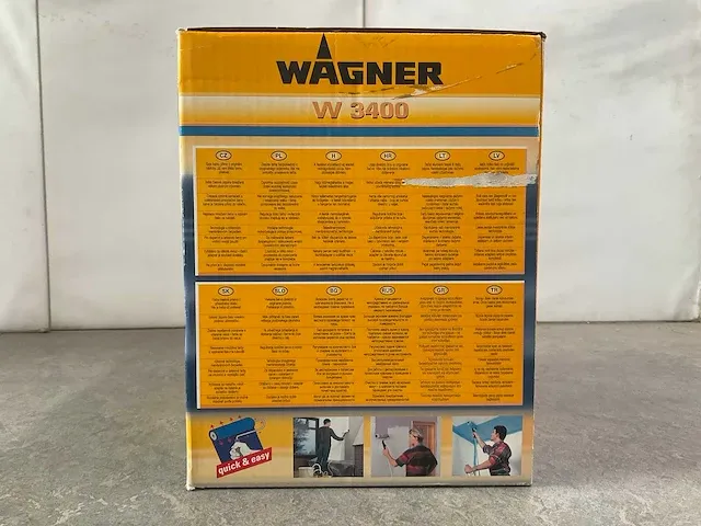 Wagner - w3400 - elektrische verfroller - afbeelding 5 van  6