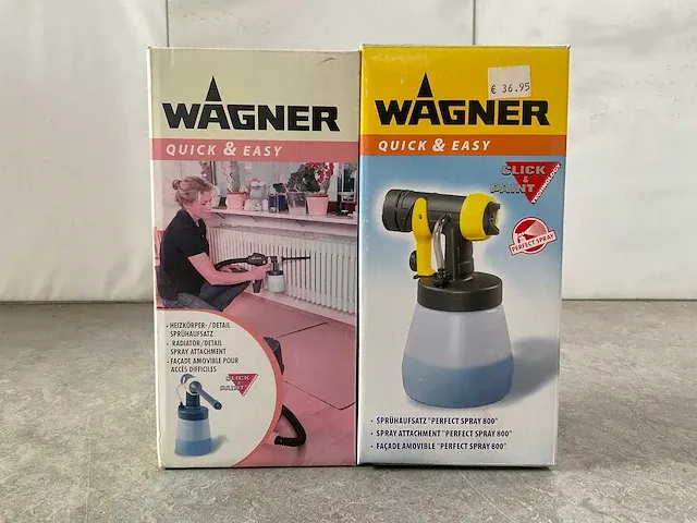 Wagner - w550 + radiator - opzetstuk verfspuit - afbeelding 3 van  6