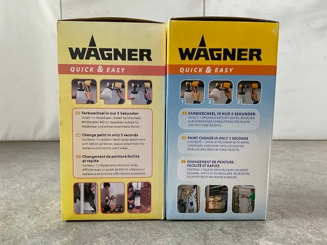 Wagner - w550 + radiator - opzetstuk verfspuit - afbeelding 5 van  6